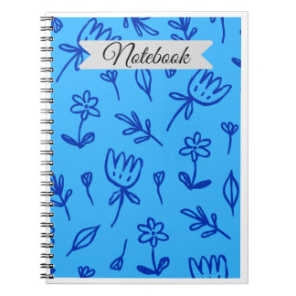 Floral Pattern Notebook