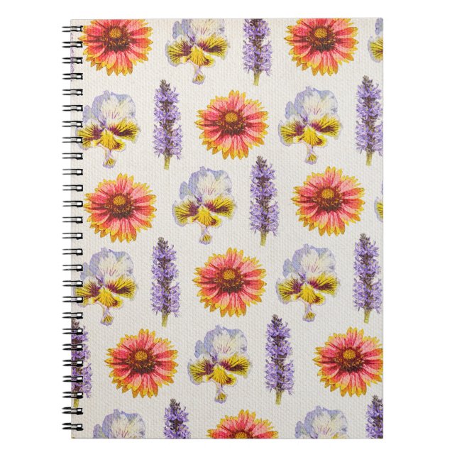 Floral Pattern Notebook (Front)