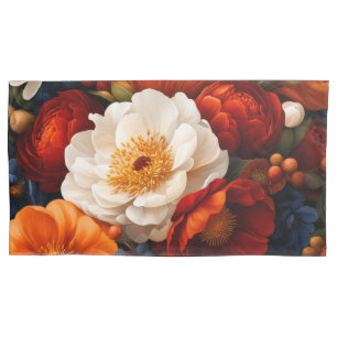 Floral Pattern Pair King Pillowcase