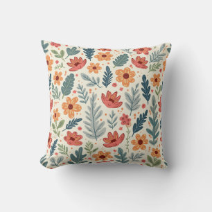 floral pattern pillow cushion