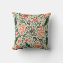 floral pattern pillow cushion