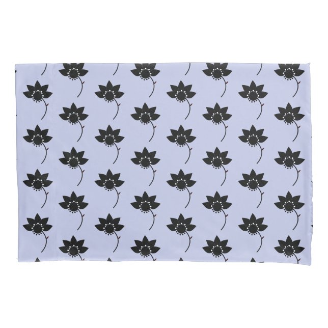 Floral pattern pillowcase (Front)