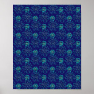 Floral Pattern Poster