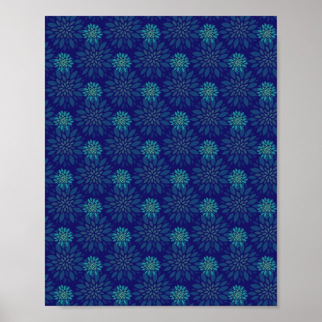 Floral Pattern Poster (Front)