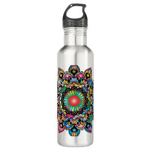 Floral Pattern Royalty 710 Ml Water Bottle