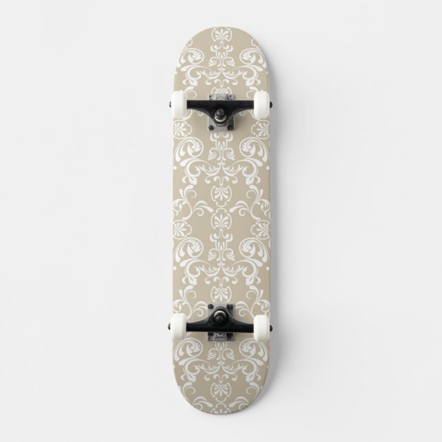 Floral Pattern Skateboard (Front)