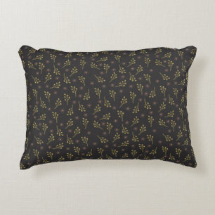 Floral pattern spring flowers decorative cushion
