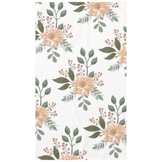 Floral Pattern Tablecloth (Front)