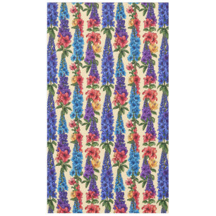 Floral pattern tablecloth