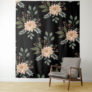Floral Pattern Tapestry