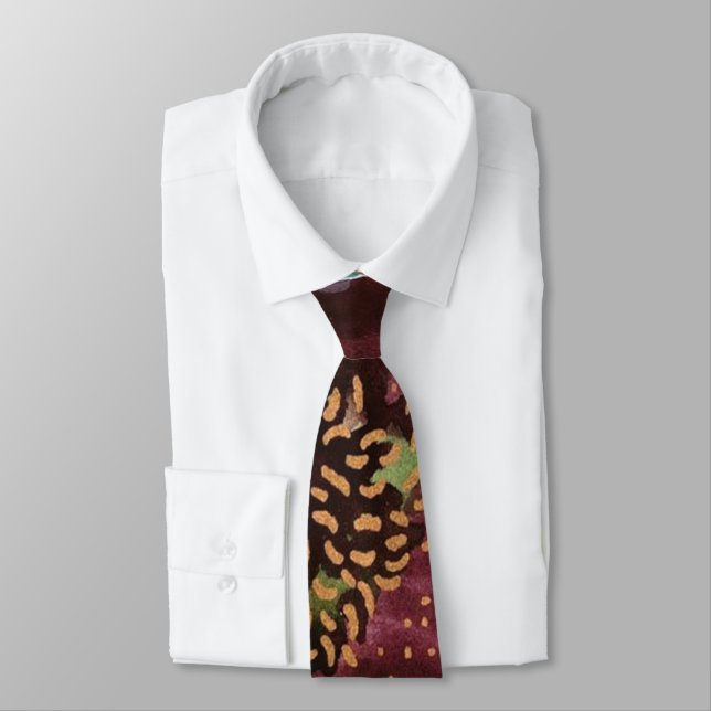 floral pattern   tie (Tied)