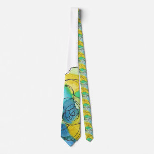 Floral Pattern Tie