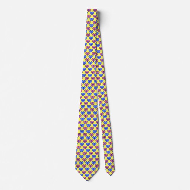 floral pattern tie (Front)