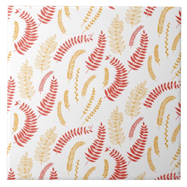 Floral pattern tile (Front)