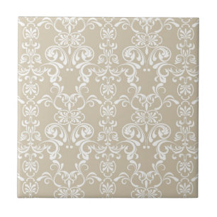 Floral Pattern Tile