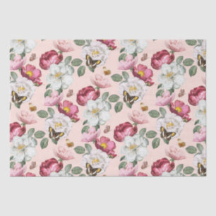 Floral pattern  tissue paper