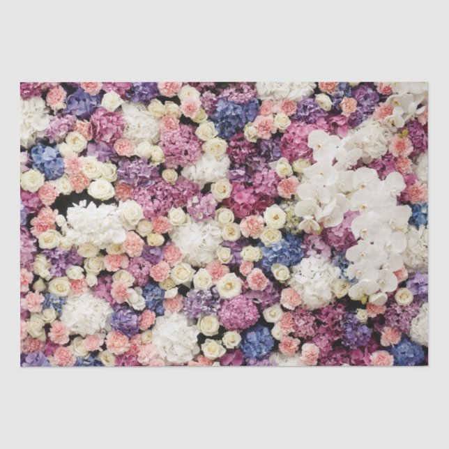 Floral pattern  tissue paper (Front)
