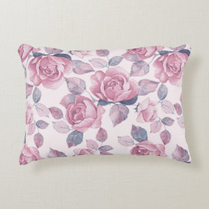 Floral pattern. Vintage roses Decorative Cushion