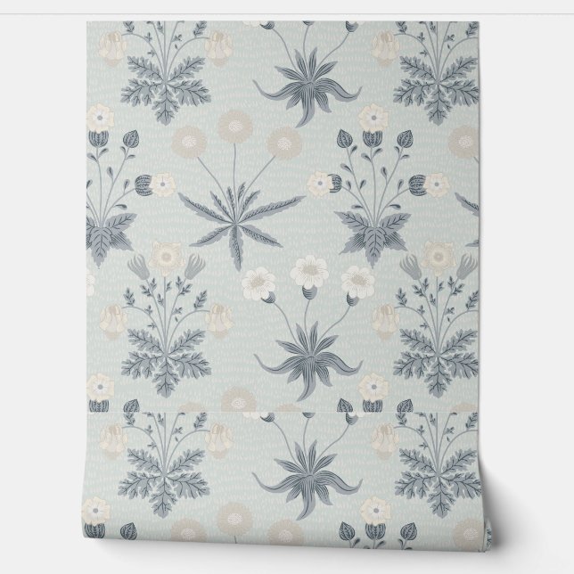 Floral pattern wallpaper (Unrolling)