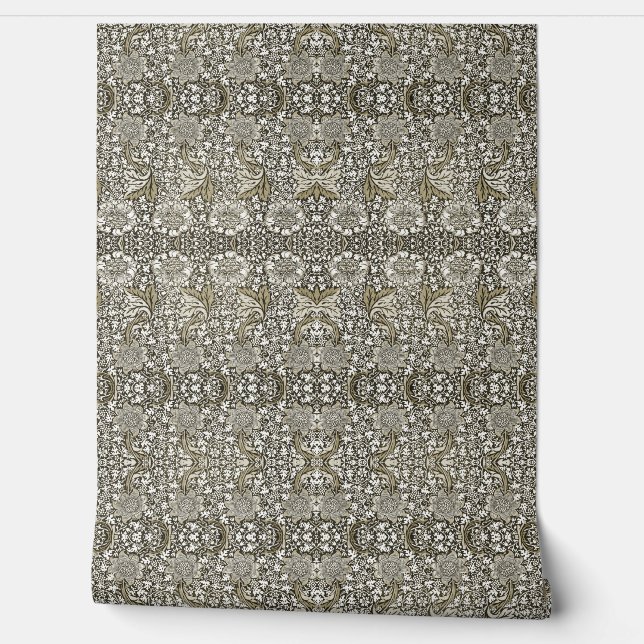 Floral Pattern - William Morris Wallpaper (Unrolling)