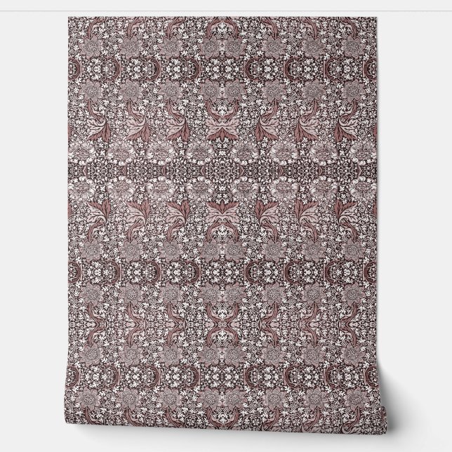 Floral Pattern - William Morris Wallpaper (Unrolling)