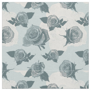 Floral pattern with rose fabric