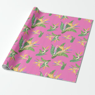 Floral Pattern Wrapping Paper
