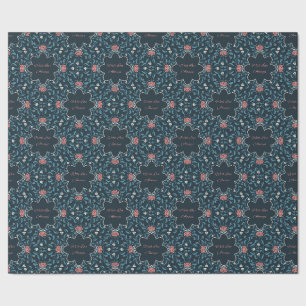 Floral Pattern Wrapping Paper With Love Always