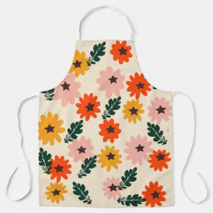 Floral Patterned Apron
