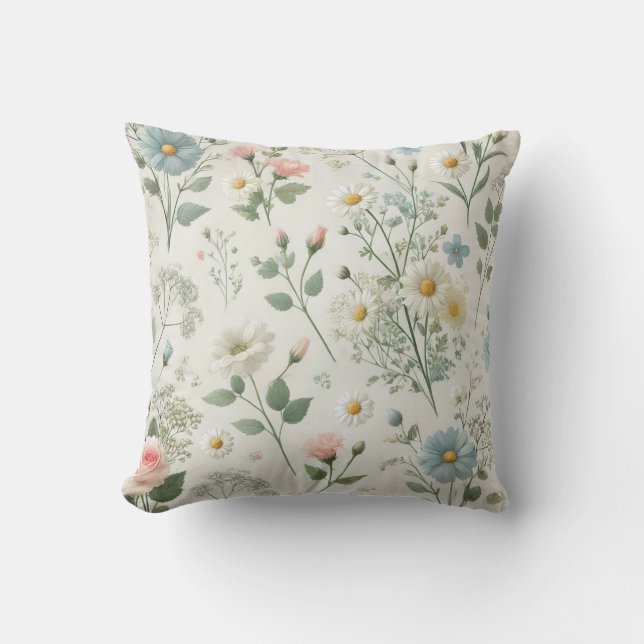 Floral Patterns Cushion (Front)