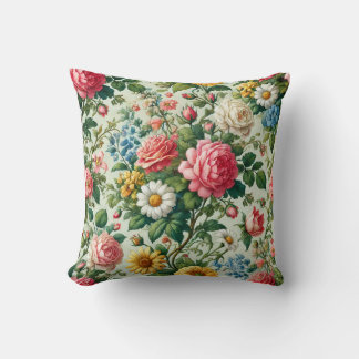 Floral Patterns Cushion