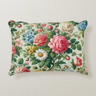 Floral Patterns Decorative Cushion
