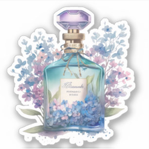 Floral Perfume Bottle