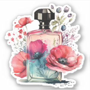 Floral Perfume Bottle