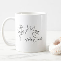 Floral Personalised Mother of the Bride Groom