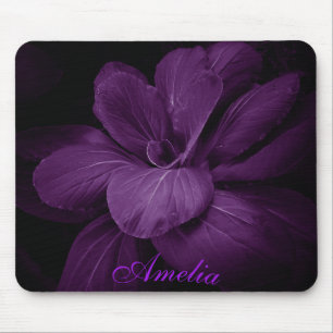 Floral Personalised Mouse Pad
