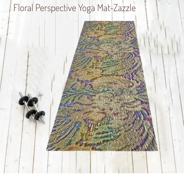 Floral Perspective  Yoga Mat (Creator Uploaded)
