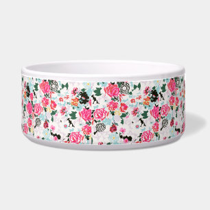 Floral Pet Bowl (Large)