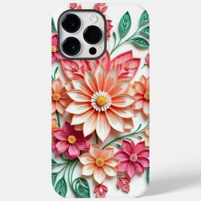 floral phone case (Back)