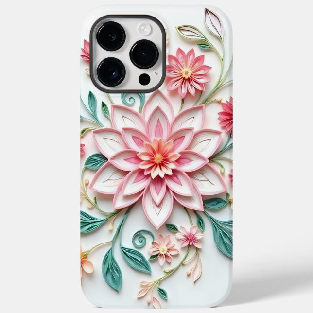 floral phone case (Back)