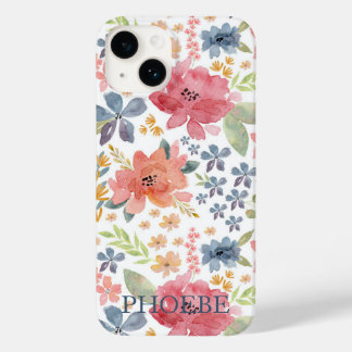Floral Phone Case Watercolor Pretty