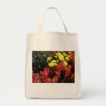 Floral photo art print cloth  tote bag
