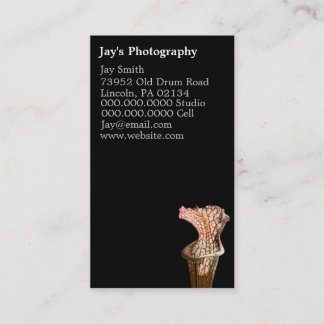 Floral Photography Business Cards