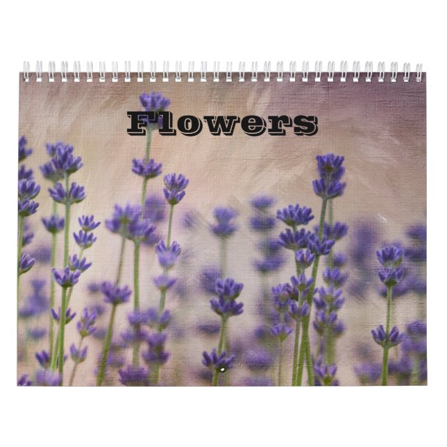 Floral Photography Calendar (Cover)