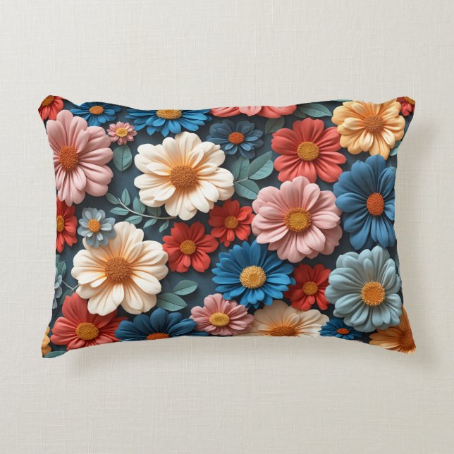 floral pillow (Front)