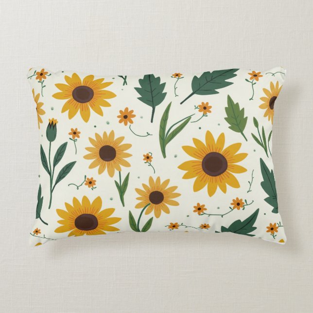  floral pillow cushion (Front)