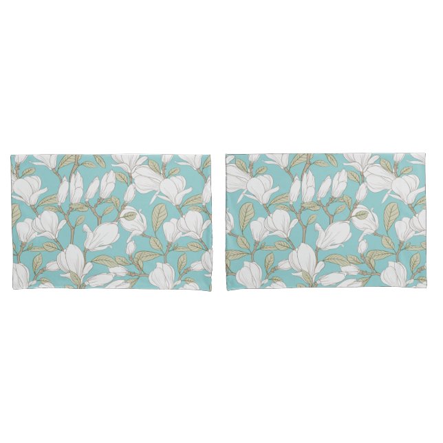 Floral Pillowcase (Front-Set)