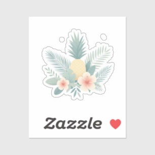 Floral Pineapple & Hawaiian