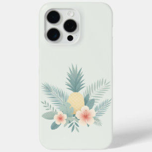 Floral Pineapple & Hawaiian iPhone 15 Pro Max Case
