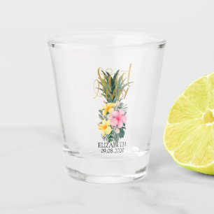 Floral Pineapple Sweet Baby Shot Glass